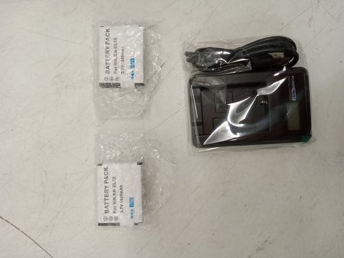 3pc Battery and LCD USB Charger Replacement for various Nikon models - (model:en-el12) image 4