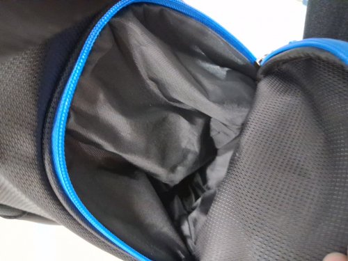Taylormade 2023 Golf Pro Stand Bag with 6 zipper pockets  - black/blue (model: v9760301) image 9