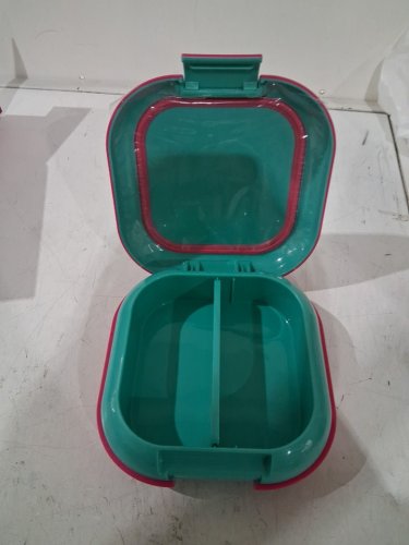 kids bentgo lunchboxes with 2 compartments  - TEAL/PINK (model: 1997883) image 2