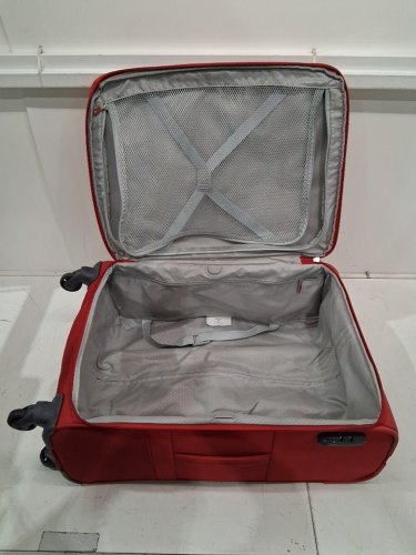 samsonite Baseboost Spinner luggage suitcase with TSA lock - Medium / 16.5" x 9.8" x 25.6" - red (Model: 79201-1726) image 7
