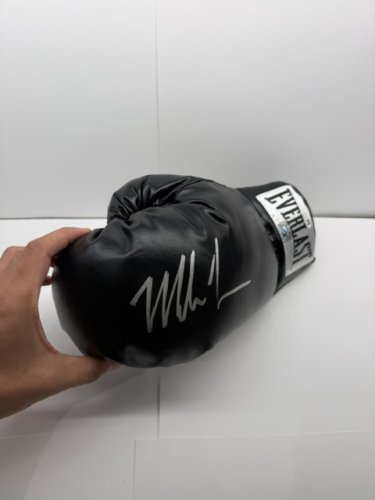 SIGNED MIKE TYSON BOXING GLOVE WITH OFFICIAL MIKE TYSON HOLOGRAM FROM FITERMAN SPORTS GROUP image 6