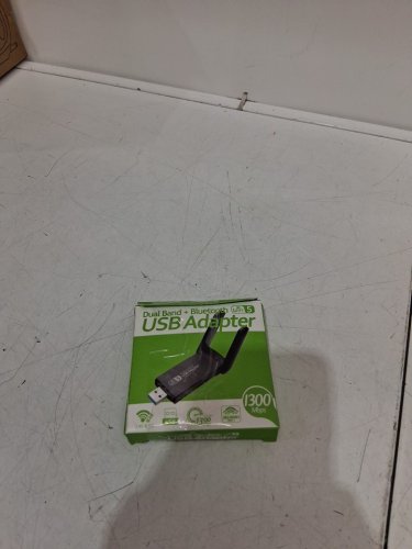 dual band usb adapter - 1300mbps - 2.4g and 5g - black image 2