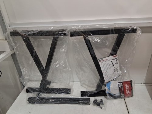 PYLE HEAVY DUTY FOLDING REINFORCED Z KEYBOARD STAND, FITS 54-88 KEY ELECTRIC PIANOS (MODEL:PKST38) image 2