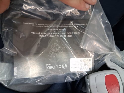 cybex gold aton g swivel 180° car seat with sensorsafe & base - ocean blue image 5