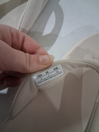 Women’s Roots Flip Flops - 6 - Cream (Model: 1956666) image 4