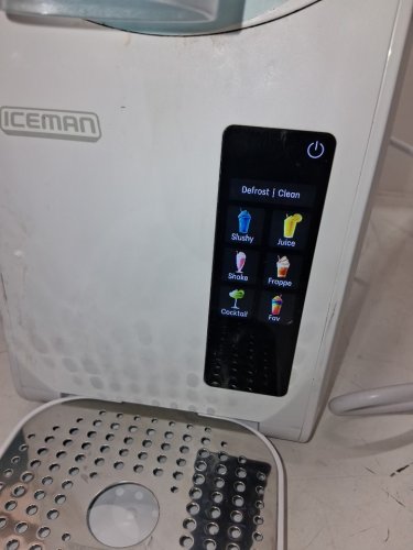 iceman by chefman Slush-Ease MAX frozen Drink Maker & Slushy Machine with 5 Presets and LED Display - 64oz - white (model: rj62-20a-wht-ca) image 3