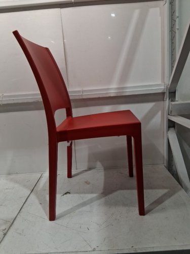 ARETA plastic stacking dining chair - 35" x 17" - red - (model:1011751) image 6