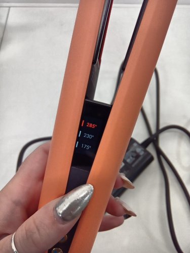 dyson airstrait wet to dry hair straightener - LIMITED EDITION APRICOT/ TOPAZ  (model: ht01) image 14