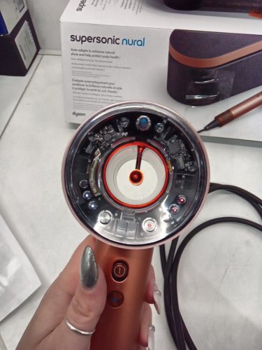 5PC Dyson Supersonic Nural hair dryer - amber silk  (MODEL: hd16) image 6