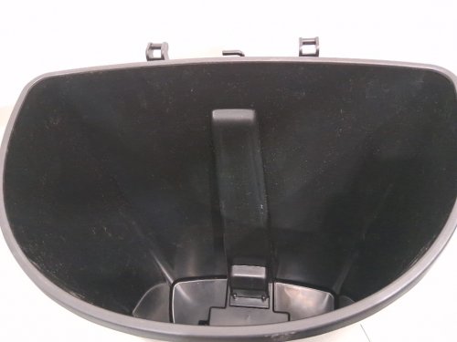 simplehuman sem-round step can kitchen garbage bin - 50l - black (model: CW1355) image 3