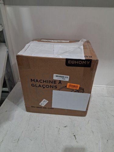 EUHOMY COUNTERTOP ICE MAKER MACHINE - MAKES 26LB/DAY - BLACK (MODEL: IM-06D / IM001-BBL-CAEH) image 2