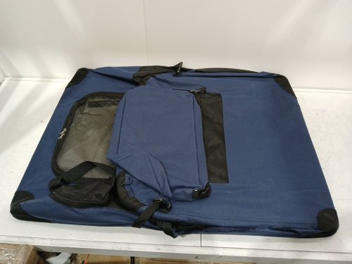 Feandrea Foldable Pet Carrier Bag, 40" x 27" x 27" - blue (model: PDC80Z) image 4