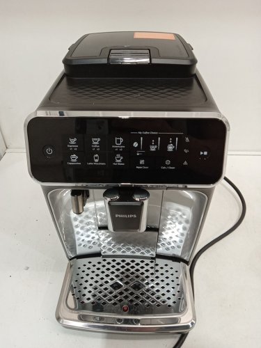 PHILIPS 3200 SERIES LATTEGO FULLY AUTOMATIC ESPRESSO MACHINE WITH BUILT-IN GRINDER & MILK FROTHER - BLACK/SILVER (MODEL: EP3246) image 4