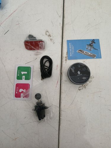 mokpr Magsafe Car Mount Phone Holder and Wireless Charger - 15W - black (model: ca016) image 3