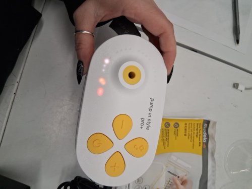 13PC MEDELA PUMP MAXFLOW IN STYLE DOUBLE ELECTRIC BREAST PUMP - 21 MM/24 MM SHIELDS - GREY image 7