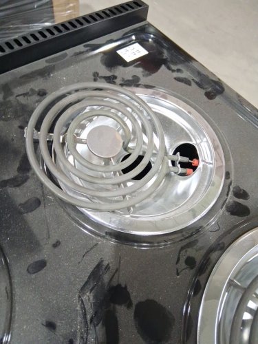 ELEMENT SLIDE-IN COIL STOVE RANGE WITH 4 BURNERS - 24" - 3.7 CU. FT - STAINLESS STEEL / BLACK (MODEL:EECR24MES-CA) image 8