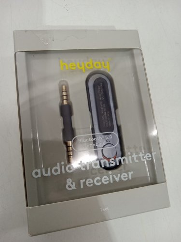 heyday Bluetooth Audio Transmitter & Receiver with aux adapter - Dusk Blue (model: 080 08 9184) image 2