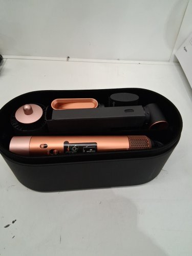 6PC DYSON i.d curly + coily airwrap multi styler and hair dryer with bluetooth - amber silk ( model: hs08) image 8
