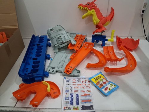 Hot Wheels Let's Race City Ultimate Garage Playset With 2 Toy Cars & Storage For 50+ Cars - MULTICOLOUR (MODEL: HKX48-9566) image 4