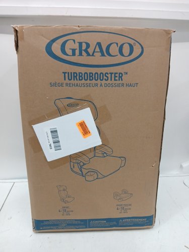 GRACO 2-IN-1 TURBOBOOSTER HIGHBACK TO BACKLESS BOOSTER CAR SEAT - 40LB TO 100LB MAX - BLACK (MODEL: 2168325) image 2