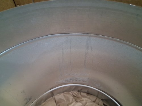 Steel Adapter Pipe Fitting Round Duct Reducer - 10" X 8" - SILVER image 5