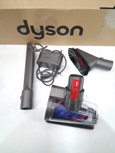 DYSON V8 plus Rechargeable HANDHELD stick VACUUM cleaner with attachments - grey/purple (model: sv25) image 10