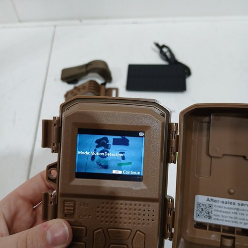 vidvis WiFi Trail Camera with solar and night vision - 4k - brown - (model:sv-tcnw) image 4