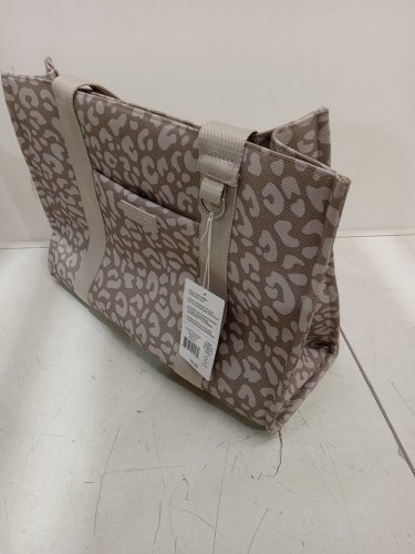 Mondetta GRS Certified ON-THE-GO canvas tote bag - 18L - LEOPARD BEIGE (Model: 4959700) image 2