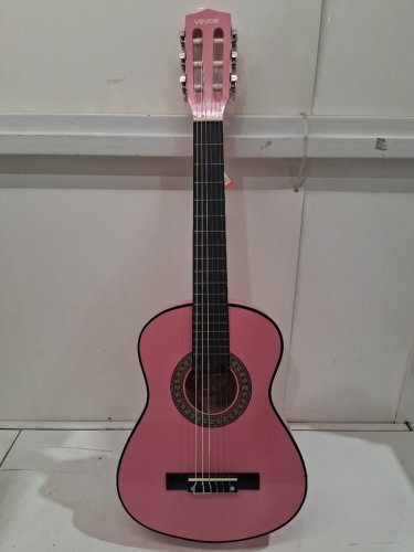 Classical Guitar Starter Kit for Beginners r/h - 30" - pink (model:‎ M5126) image 3