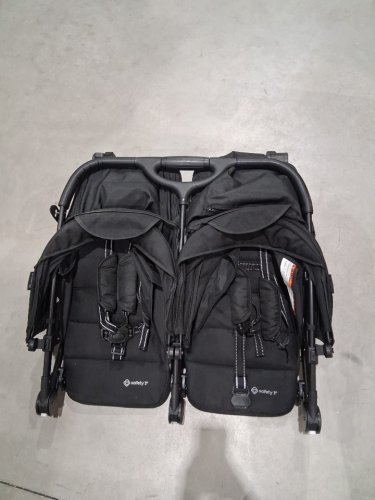 Safety 1st Double Double Duo Stroller - 30" Wide - Black (Model:01314CKSR) image 2