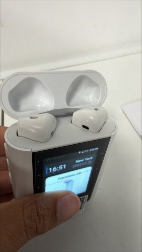 WOOASK AI TRANSLATOR EARBUDS - 2.0" TFT IPS; 1000 MAH; DC5V=1A; USB-C; WIFI (MODEL: A8) image 4