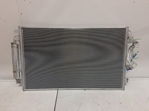 AC Condenser with Receiver Drier and Bracket - Compatible with 2013-2014 Hyundai Genesis Coupe - Grey (Model: APCON1187) image 3