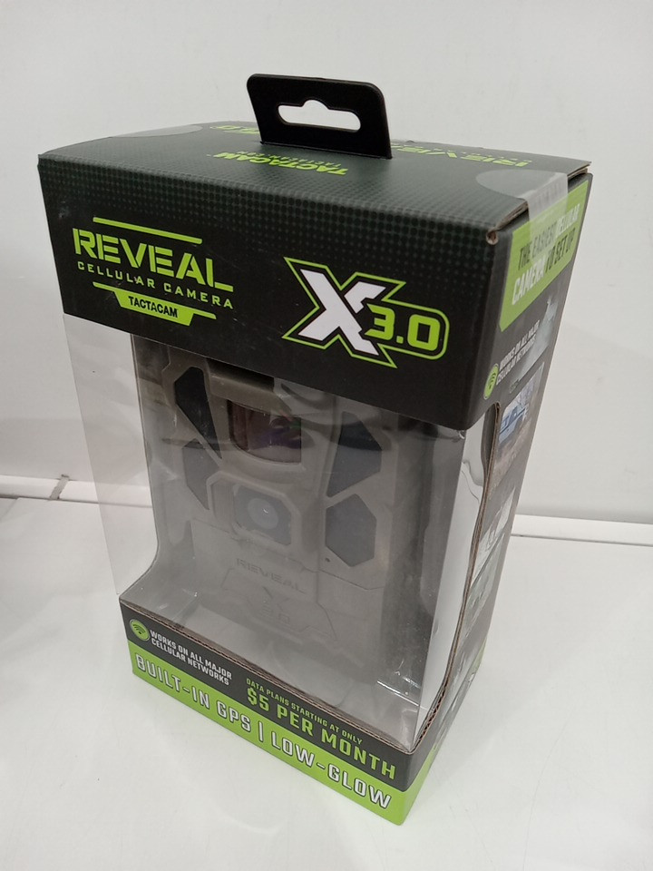 Tactacam Reveal X Gen 3.0 LTE Cellular Trail Camera WITH 8gb INTERNAL storage & 1080p FHD Video - works with USA CELLULAR PROVIDERS, APP & LOCALLY WITH SD CARD *NOT INCLUDED* - brown (model: rv-tc-xgen3) image 2