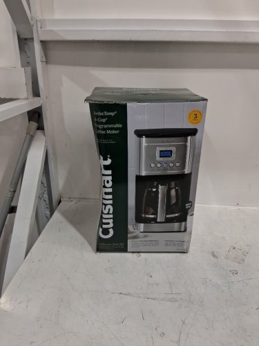 CUISINART BREW CENTRAL PROGRAMMABLE COFFEE MAKER - 12 CUP GLASS CARAFE - STAINLESS STEEL (MODEL: DCC-1200nasc) image 2