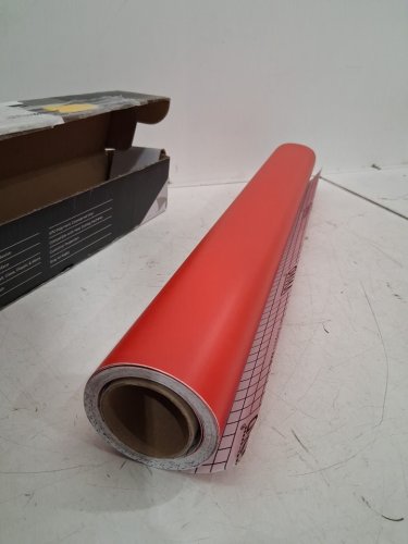 VViViD DECO65 Permanent Adhesive Craft Vinyl for Cricut, Silhouette & Cameo - 24" x 30FT - red image 3