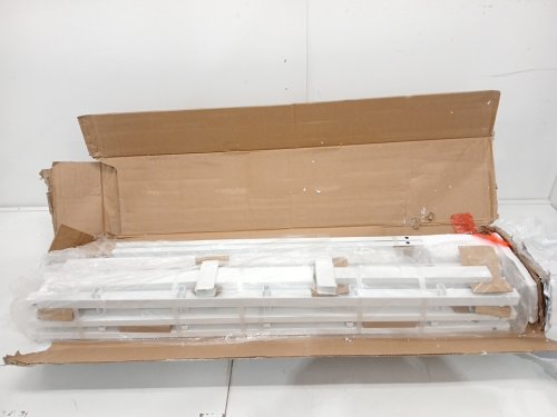 ALLEWIE METAL PLATFORM BED FRAME - QUEEN - White (MODEL: WDLWCTTC003) image 3