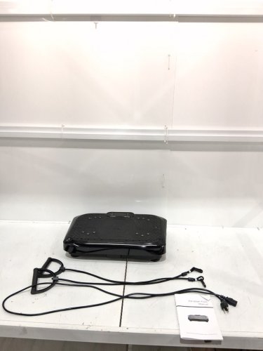 Taevno bluetooth Vibration Plate Exercise Machine with Built-in Bluetooth Speaker and Remote Control - 450lb Capacity - Black image 3