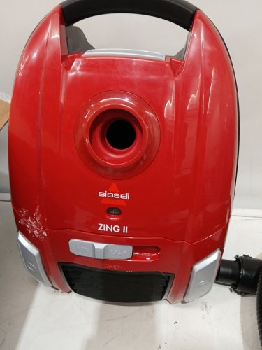 BISSELL ZING II BAGGED CANISTER VACUUM WITH 2 BAGS AND ACCESSORIES - red (MODEL: 2154C) image 8