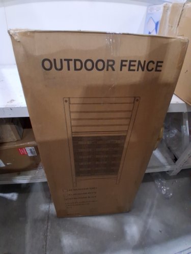 4PK  KINYING Outdoor Air Conditioner/Garbage Can Privacy Screen Fence -  (Model: KY-WL002AM-BLACK) image 5