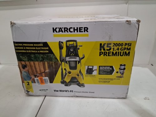 Karcher K5 Premium Electric Pressure Power Washer, 2000 Psi/1.4 GPM - YELLOW/BLACK (MODEL: 1.603-361.0) image 4