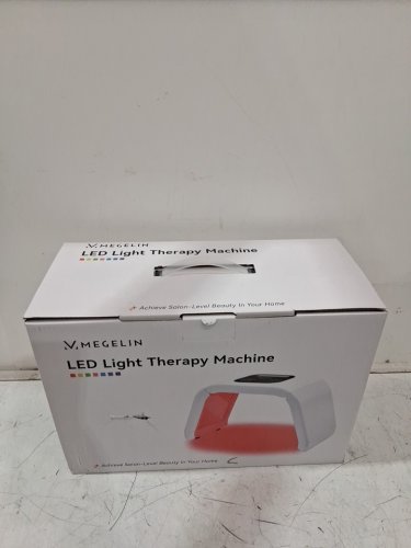 MEGELIN 7-in-1 all-natural led Light Therapy Machine - white (model: xyo-2308) image 4