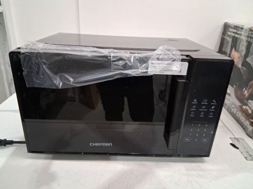 CHEFMAN Countertop Microwave Oven - 1.1CU.FT - Black (Model: RJ55-11B-V2-CA) image 3