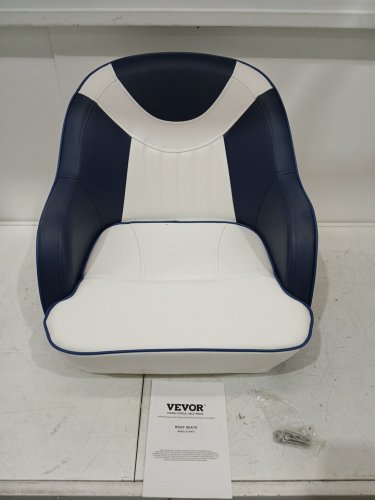 VEVOR Captain Bucket Seat with Thickened Sponge Padding - BLUE/WHITE - (MODEL: YL86573) image 5