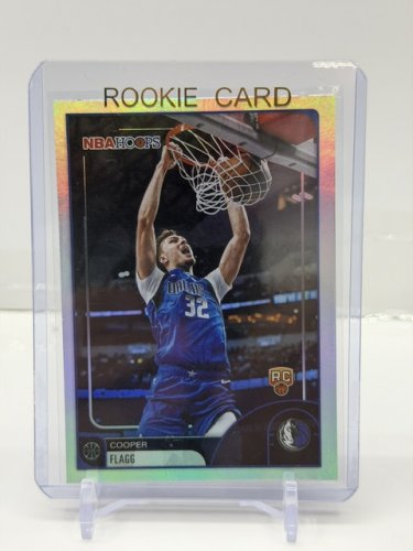 COOPER FLAG ROOKIE - TOPPS NBA HOOPS RAINBOW HOLO FOIL CARD #35 image 3