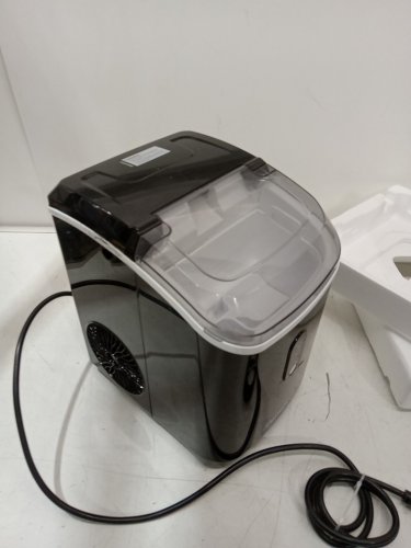 EUHOMY COUNTERTOP NUGGET ICE MAKER - 34LBS/DAY - BLACK (MODEL: IM-12S) image 3