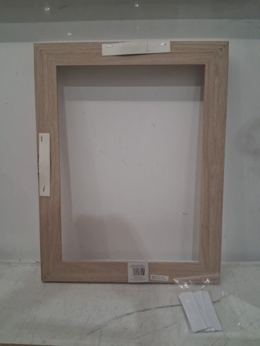 MCS Floating art Canvas picture Frame - 12" x 16" - natural woodgrain (model: 62633) image 4