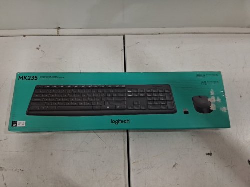 Logitech Wireless Keyboard and Mouse Combo - black (Model: MK235) image 5