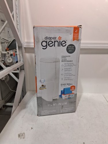 Playtex Diaper Genie Signature Platinum Diaper Pail - 27" - white (model: I000901) image 2