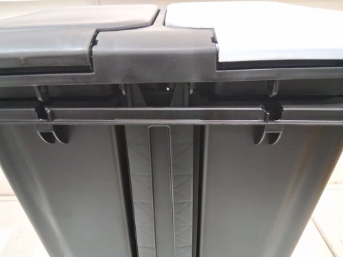 Step N' Sort Dual Trash and Recycling Bin with Slow Close Lid - 20L (EACH) - BLACK (MODEL: SNS402-B) image 3