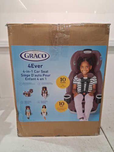 GRACO 4EVER 4-IN-1 CAR SEAT WITH RAPID REMOVE COVER - CHELSEA FASHION STYLE (MODEL: 2189990) image 9